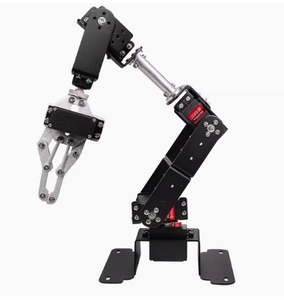 6-degree-of-freedom robotic <strong>arm</strong> <strong>servo</strong> <strong>robot</strong> gripper intelligent car accessories microcontroller programming <strong>DIY</strong>