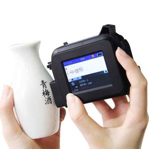 Mini-Drucker Batch-Code Tragbare Hand-Tinten strahl druckmaschine für schnell trocknende Batch-Codierer Ei Datum Verfalls nummer Datum - Product Image 1