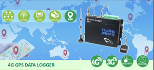Gps Tracker Registrador de datos de vibración de entrada analógica con GPS mini localizador GPS dispositivo de seguimiento Modbus 4G Registrador de datos de red
