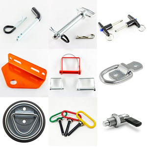 Dây khóa chân trục khóa <span class=keywords><strong>pin</strong></span> với Vòng vòm dây người lưu giữ cho Trailer cỏ vườn - Product Image 5