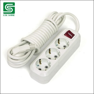 Uzatma soket 3 yollu 4 yollu 2 yollu güçlü çıkış ile avrupa için % bakır parçalar kalite garantili çıkış - Product Image 2
