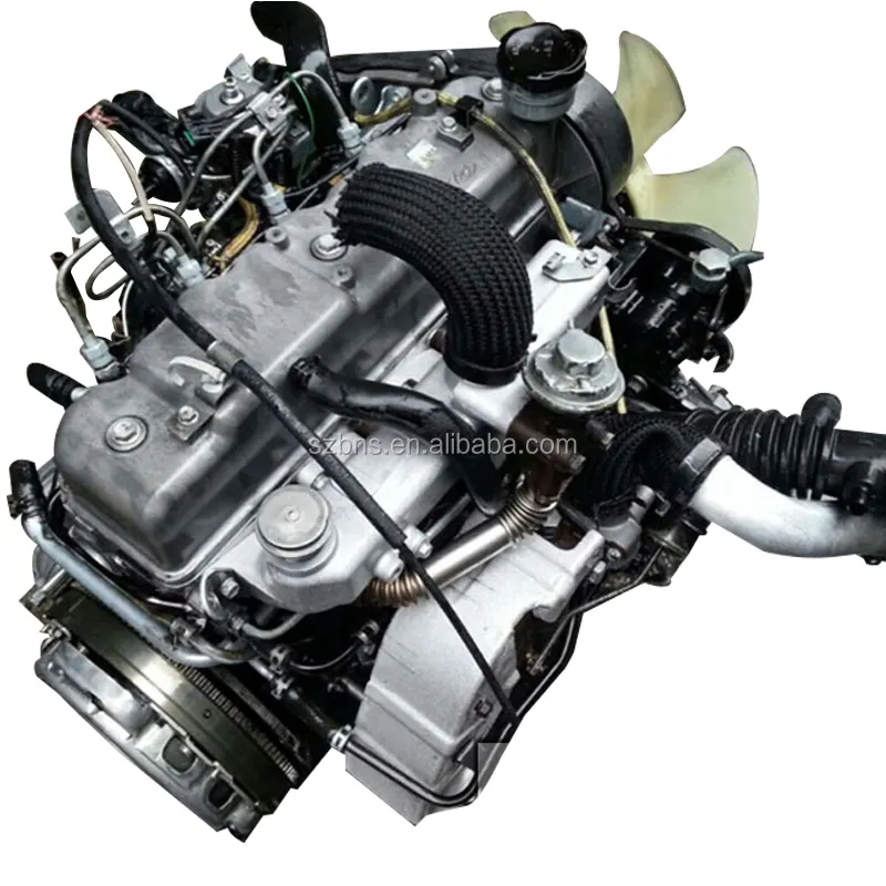 Motor usado de combustible diésel D4BH, caja de cambios Manual de 5 velocidades, Motor coreano 2.5L D4BH, en venta