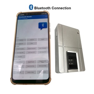 LEEKGOTECH Wireless Bluetooth Fingerprint Scanner Reader Device with Free SDK for Telecomm GSM Identity Registration - Product Image 1