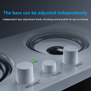 Altavoz Computadora de escritorio Hogar Multimedia Altavoz Bluetooth Notebook Teléfono móvil Escritorio con cable Subwoofer pequeño Altavoces para juegos