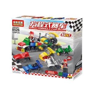 Regalo para padres e hijos Seis en uno Bloques de construcción ensamblados de partículas pequeñas para niños Juguete de regalo práctico y con capacidad intelectual - Product Image 1