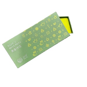 定制印刷标志纸盒礼品蜂蜜立方杯盖和底座鸟巢包装纸板盒补充 - Product Image 1