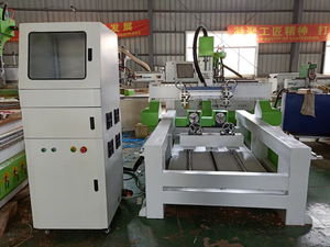 1325 CNC Router lavorazione del legno 4 testa mobili che fanno macchina con NC Studio Richauto controllo - Product Image 4