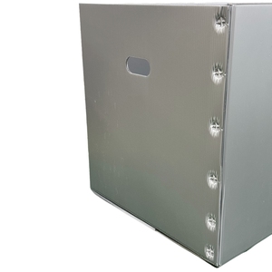 Kích Thước Tùy Chỉnh Đa Ứng Dụng Lớp Phủ UV Độ Dày PP Coro Nhựa Lưu Trữ Container <span class=keywords><strong>Box</strong></span> Với Xử Lý Và Góc Hỗ Trợ - Product Image 6