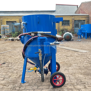 2025 taşınabilir pas kaldırma kumlama ekipmanları pot vakum kum medya kumlama makinesi aşındırıcı kumlama tankı tozsuz Blaster - Product Image 4