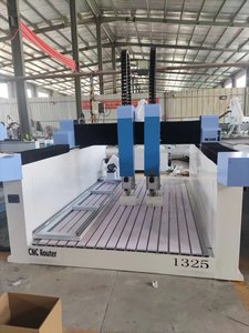 Máquina enrutadora CNC de 5 ejes 1325 para tallado de madera, fácil de operar, realce de madera en Motor de espuma, componentes de núcleo PLC - Product Image 2