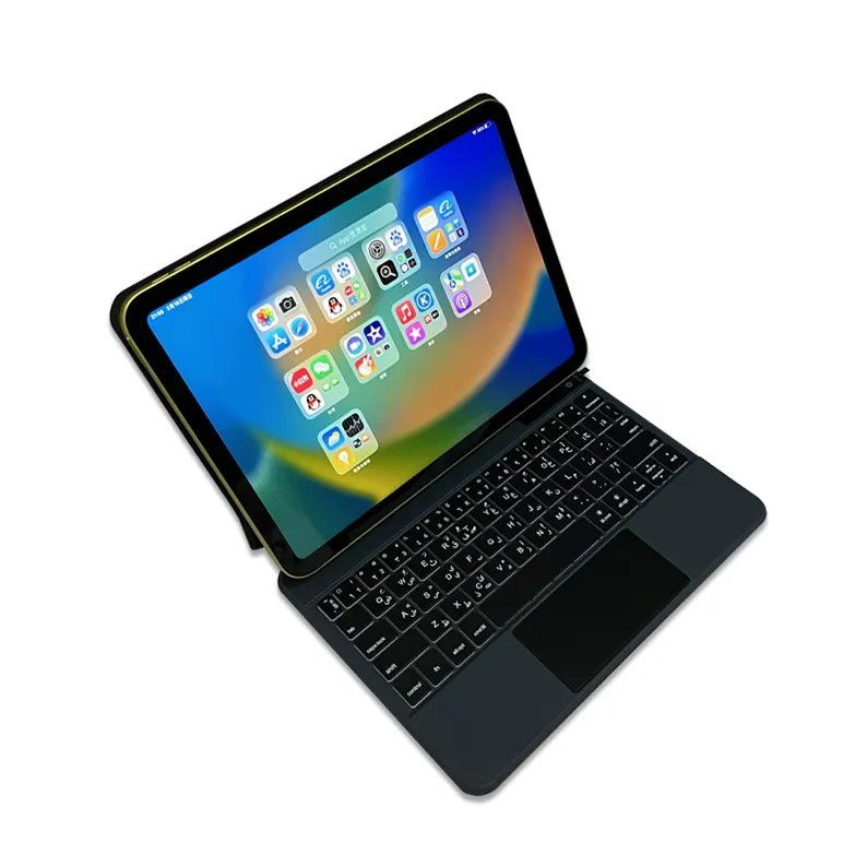 Kablosuz klavye için iPad PRO11 koruyucu kılıf ikinci kontrol klavye dokunmatik klavye Air4 10.9 deri çanta