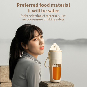 2023 yeni taşınabilir sıkacağı Blender taze sıkılmış su karıştırıcı şarj edilebilir taşınabilir Blender, 10 bıçakları Mini suyu - Product Image 2
