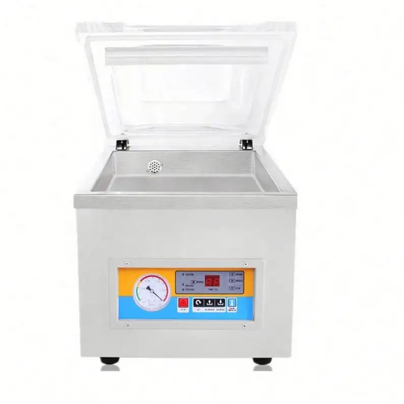 Scelleuse sous vide électrique à chambre unique d'aliments santé DZ-260 de bureau utilisée à la maison pour les petites entreprises