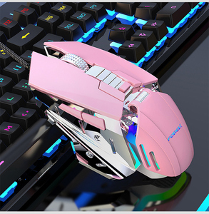 Nuovo design FV-507 mouse da gioco per computer cablato dpi regolabile mouse da gioco antiscivolo mouse meccanico programmabile di alta qualità - Product Image 3