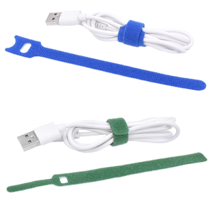 Biểu Tượng Tùy Chỉnh Dây Đeo Fastener Trở Lại Trở Lại Móc Và Vòng Lặp Cáp Tie Ban Nhạc Cinch Dây Đeo Móc Và Vòng Lặp Dây Đeo - Product Image 6