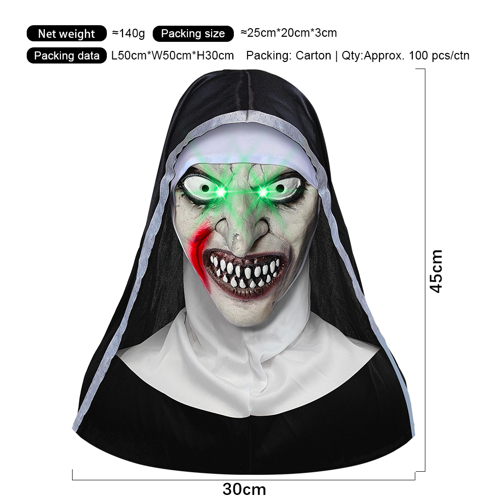 Green-Light White Eyed Nun