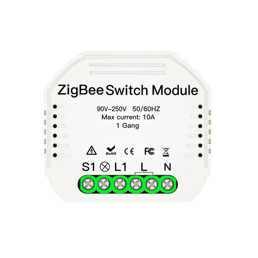 Protocollo Zigbee Intelligente Interruttore Della Luce del lavoro con google casa, indipendente di controllo per regolare interruttore della parete