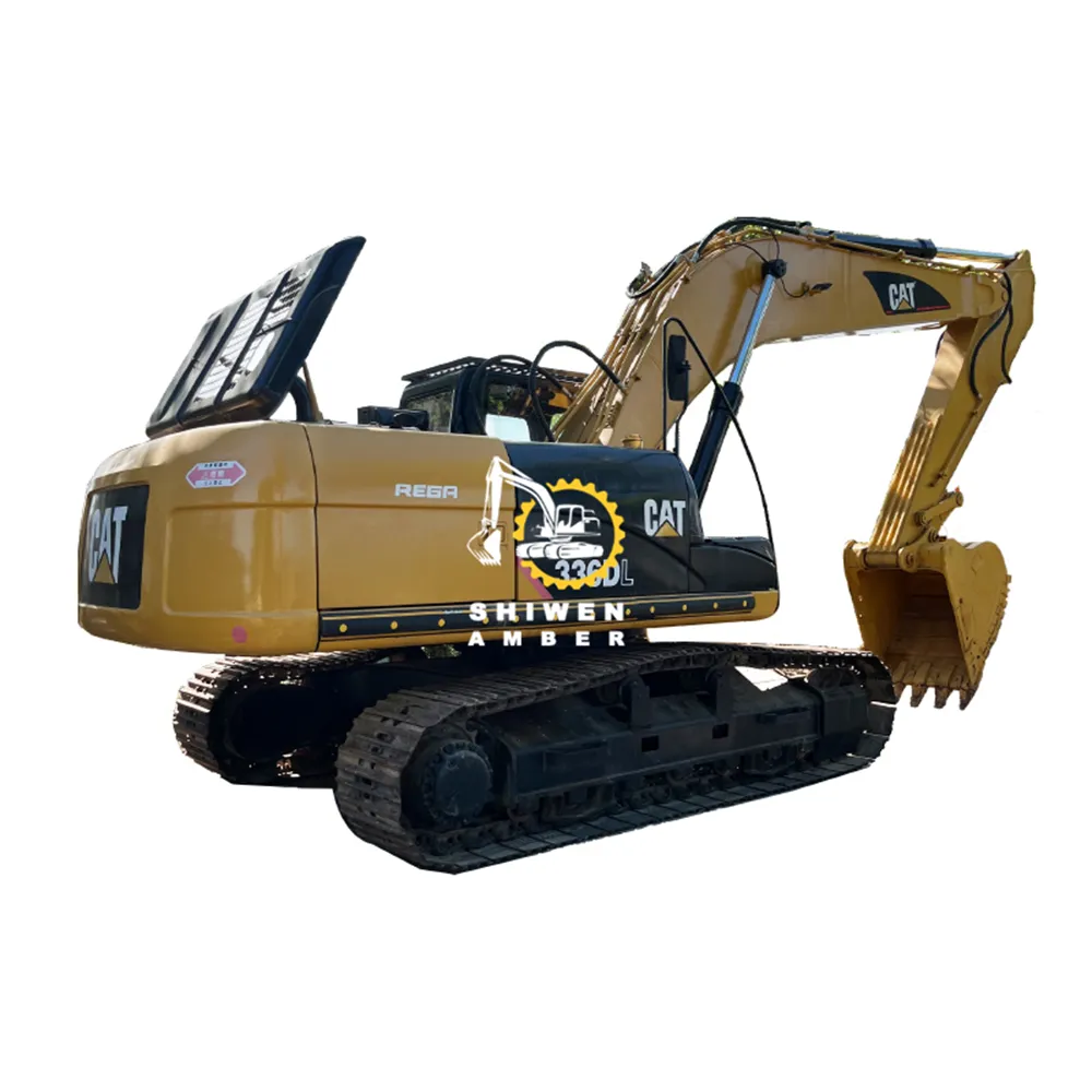 Venta caliente Caterpillar Heavy Construction Equipment 36 Ton Usado CAT 336dl Excavadora sobre orugas, excavadora de gato usada con el mejor precio