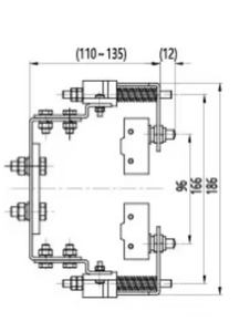 OX-320D Elevator Parts <strong>Overload</strong> Device Elevator Weight <strong>Overload</strong> Switch <strong>Sensor</strong> - Product Image 2