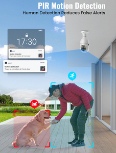 低价夜视云存储夜视360度全景远程E27智能灯泡无线摄像头 - Product Image 3