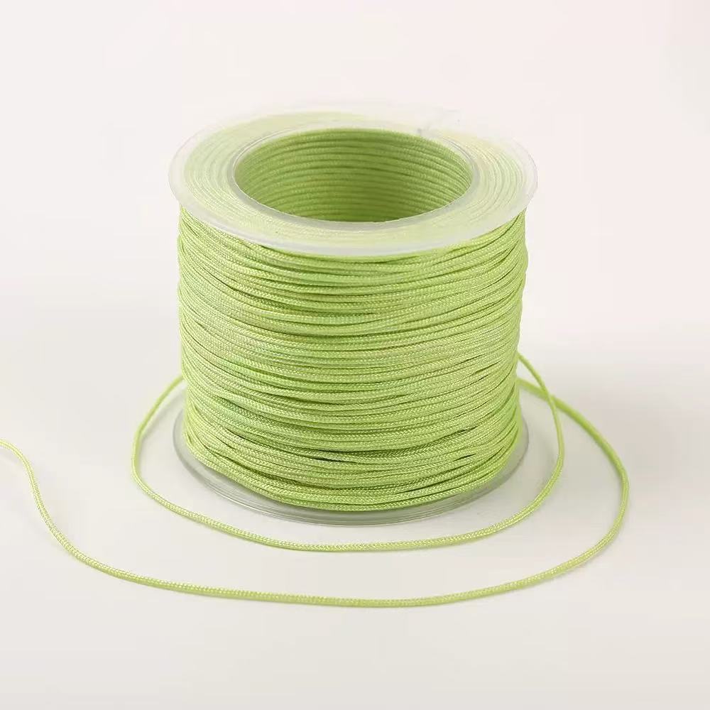 Corde tressée de 0,8 mm, 1 mètre de long, prédécoupée