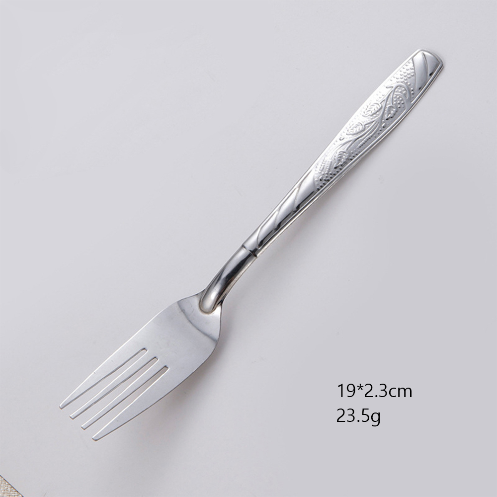 Fourchette de table en argent