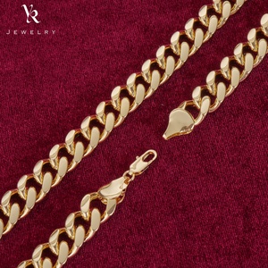18K Gold Plated Hip-Hop <strong>Big</strong> Curb Cuban Link <strong>Chain</strong> - 15mm Thick Copper Alloy Luxury <strong>Chain</strong> Necklace Fashion Punk <strong>Chain</strong> - Product Image 3