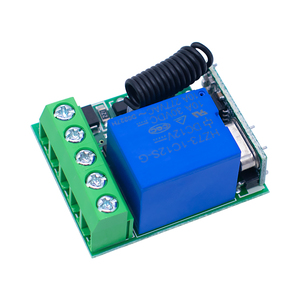 WGZX RF Transmitter 433 MHz Fernbedienungen mit drahtlosem Steuersc halter 12V 1CH Relais Empfänger modul - Product Image 3