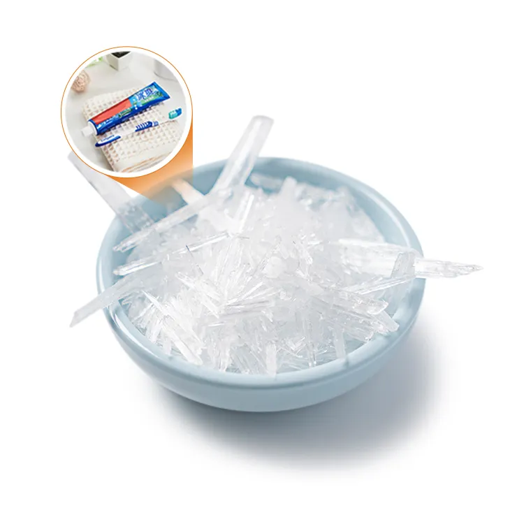 Supplier BP Menthol powder/water soluble menthol crystal price crystal menthol