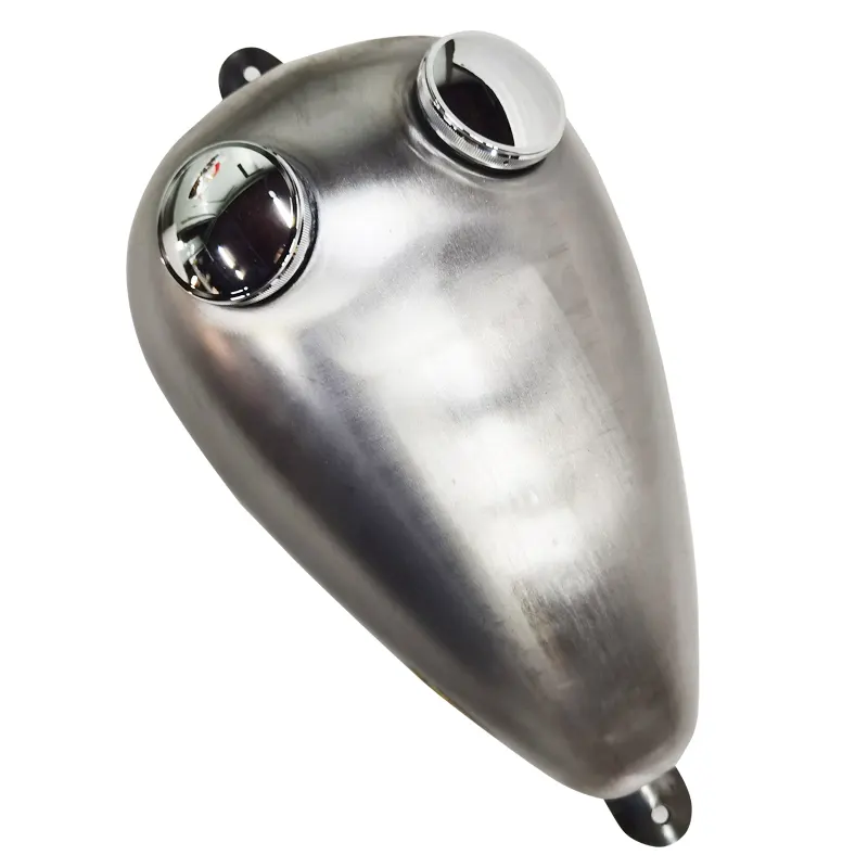 Alien egg wasp-tanque de gas de acero para harley triumph xs650 bobber chopper 8L Retro, tanque de combustible para motocicleta