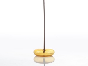 צבעים מותאמים אישית ברורים borosilicate 3.3 קטורת מחזיק בעבודת יד חום זכוכית עמיד למים עבור הבית מקורה - Product Image 4