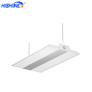Hishine K9 <strong>DMX</strong> Dimmable <strong>LED</strong> High Bay Light Industrial Linear High Bay Light <strong>with</strong> Explosion-proof Glass for Workshop Warehouse - Product Image 1