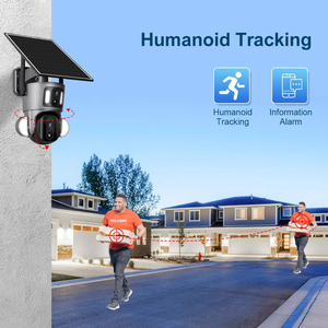 UBOX 4MP/8MP Solar-Überwachungs kamerasystem 10x optischer Zoom HD Wireless Dual Lens Auto Tracking Home Security IP-Netzwerk kamera - Product Image 5