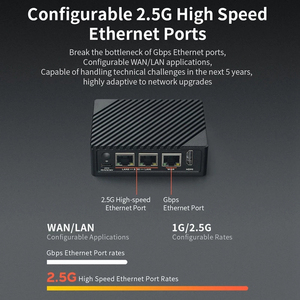 Router Nanopi R5S A55 RK3568 scheda di sviluppo Openwrt HD-MI-compatibile 2.0 2.5G Gigabit porta di rete Mini Router - Product Image 6