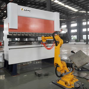 JUGAO Hydraulic Bending <strong>Machine</strong> ESA530 135t/3200mm Automatic <strong>Robot</strong> <strong>Loading</strong> <strong>Unloading</strong> Sheet Metal Press Brake