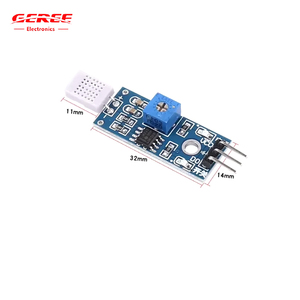 Interruptor y detector de humedad HR202 Módulo de resistencia sensible a la humedad de 5V Sensor LM393 con salida comparadora de 15mA - Product Image 4