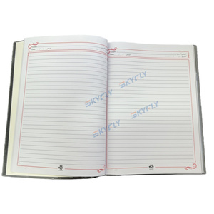 Glitter yüksek kalite Pvc kapak geniş regle kağıt kitap tasarım kompozisyon defterler ofis iş okul öğrenci yazma için - Product Image 6