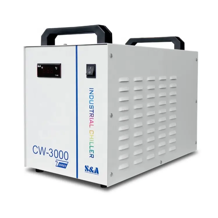 Yongli co2 cw5000 makinesi kesici fiber su cw ekipmanları sanayi cw3000 2000watt lazer soğutma chiller