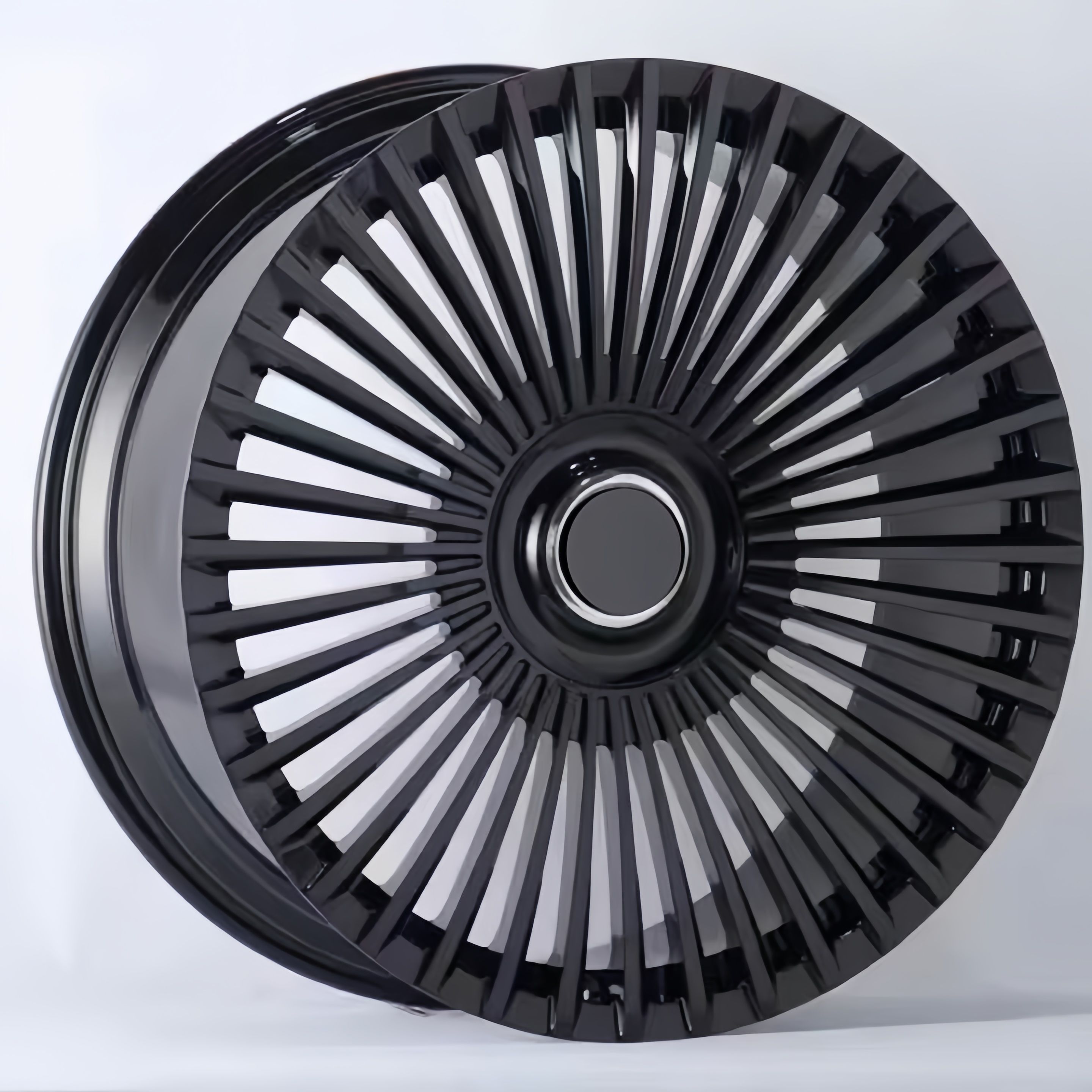 สีดำเงา