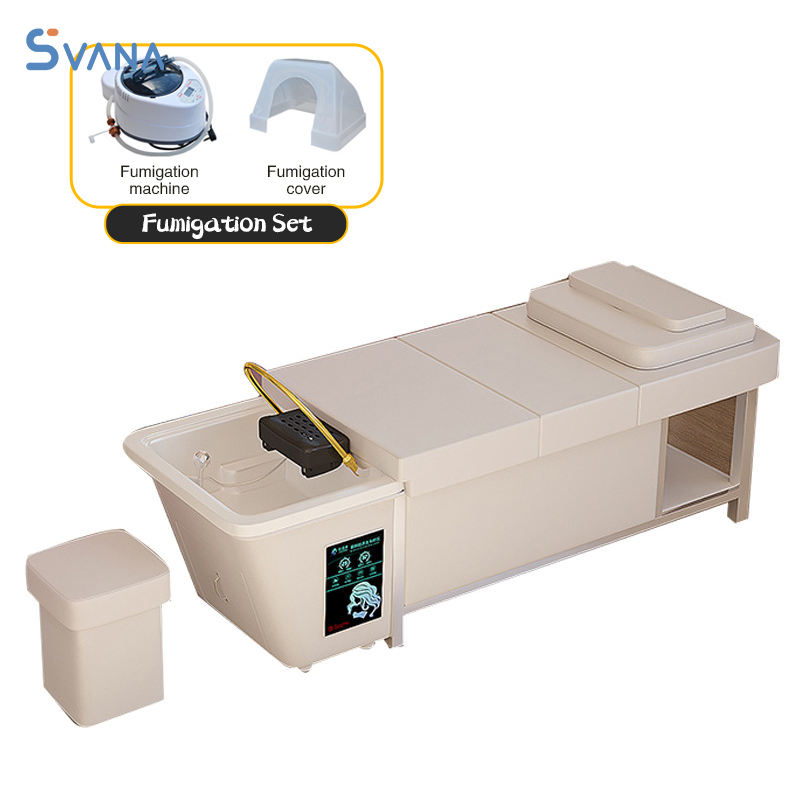 shampoo bed+water circulation+fumigation