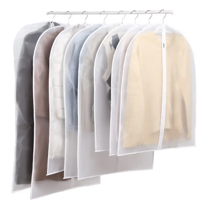 Hot Selling hochwertige Garderobe ordentliche Kleidung Lagerung Motten Proof staub dichte transparente EVA Kleider sack