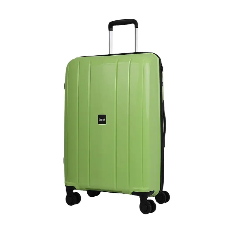 व्हील वाटरप्रूफ हल्के सूटकेस के साथ सामान बैग यात्रा रोलिंग ट्रॉली सामान पर ले जाते हैं