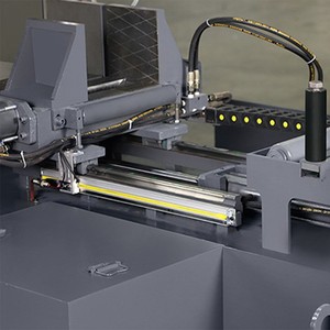 新しい水平金属ビーム鋼バンドのこぎり機械式張力方式エンジンコア - Product Image 4