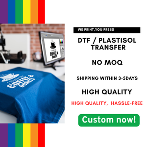 Plastisol truyền nhiệt Vinyl dtf in tùy chỉnh thiết kế cho may mặc t Áo sơ mi túi Mũ DIY logo in thời trang trang trí quần áo - Product Image 6