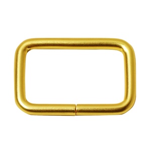 <strong>Rectangle</strong> Shape Metal <strong>Loop</strong> Slide <strong>Buckle</strong> Strap Handbag Ring <strong>Buckle</strong> for Backpack Durable Webbing <strong>Buckle</strong> - Product Image 1