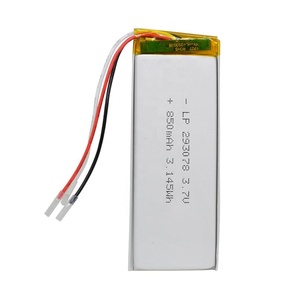 工厂批发定制可充电11.1v 7.4v 3.7v Lipo电池500mAh 1000mAh 2000mAh 5000mAh锂聚合物电池 - Product Image 1