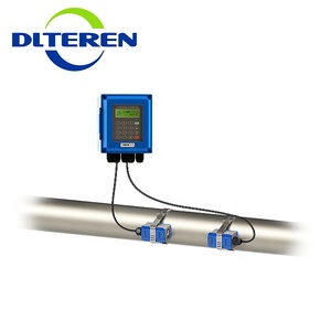 TUF-2000B Process Monitoring Fixed Ultrasonic Flow Meter Price BTU Meter Wall-mounted Ultrasonic <strong>Flowmeter</strong> DN50-700 - Product Image 2
