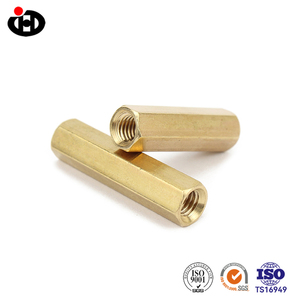 批发产品公制黄铜M2-M6六角外螺纹支座垫片六角柱支座螺钉 - Product Image 2