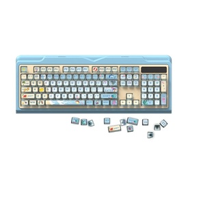 Teclas de perfil ASA personalizadas para teclados mecánicos de juegos hechas con aluminio de PC ABS inspirado en el perfil Cherry - Product Image 1