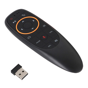 Yeni özelleştirilmiş 2.4G uzaktan kumanda fonksiyonu için ses kontrolü ile Android TV kutusu G10 uzaktan kumanda - Product Image 2